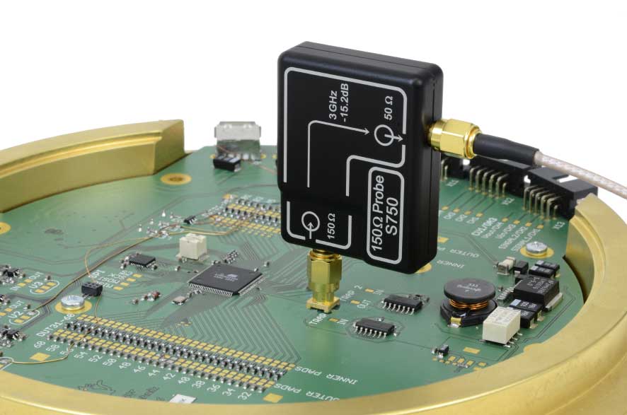 Anwendung mit HF-Spannungsmesser S750